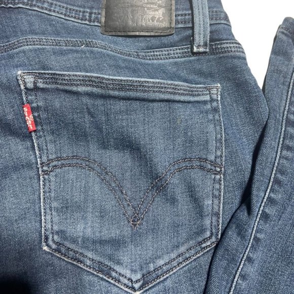 Women's Levi's 529 Curvy Bootcut Blue Waist 32 - Picture 7 of 10